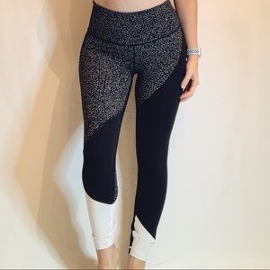 Lululemon Athletics Black and White Leggings